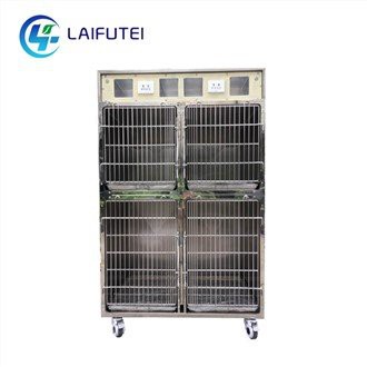 Tedarik versiyonu olan veteriner hastane kafesleri